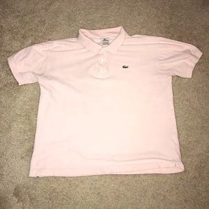 Lacoste Polo Light Pink Size 4